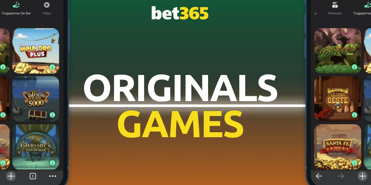 The games in the Originals section at Bet365