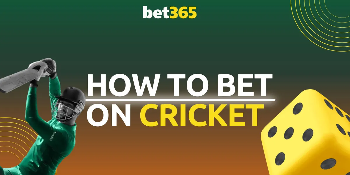 Сricket bets at Bet365