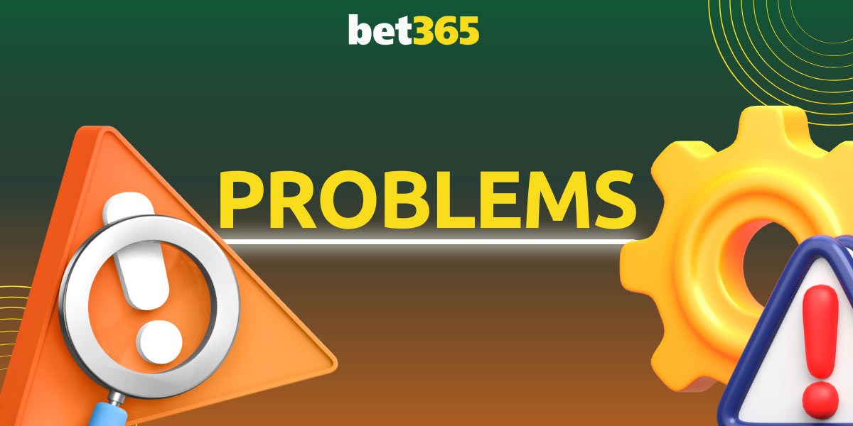 Bet365 has problems with withdrawing funds